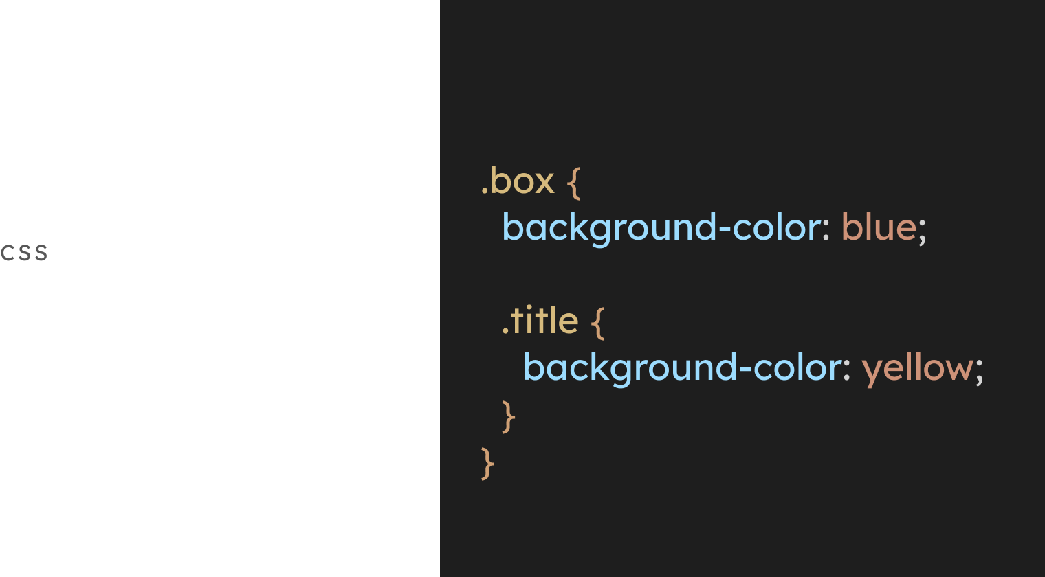 CSS Nesting