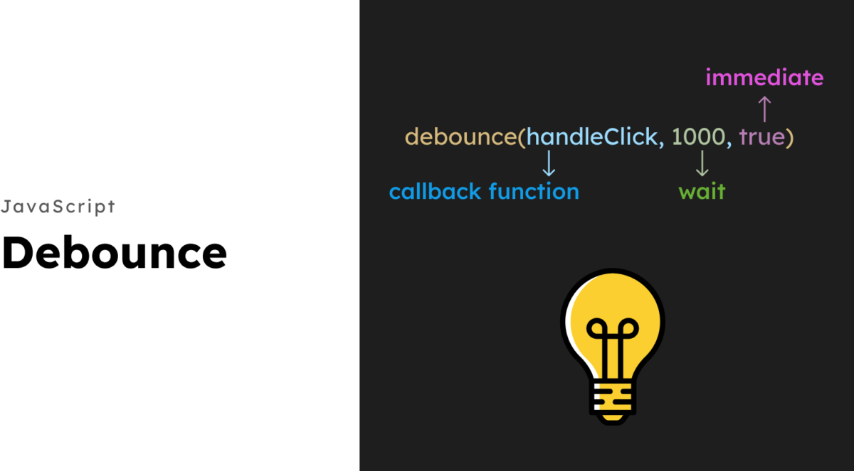 Debounce in JavaScript
